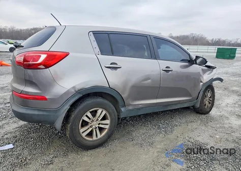 2011 Kia Sportage Lx from USA, damaged, VIN KNDPB3A25B7071344
